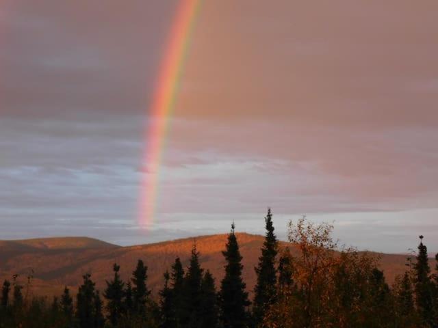 Appartamento Aurora Viewing Deck And Peaceful Retreat Fairbanks Esterno foto